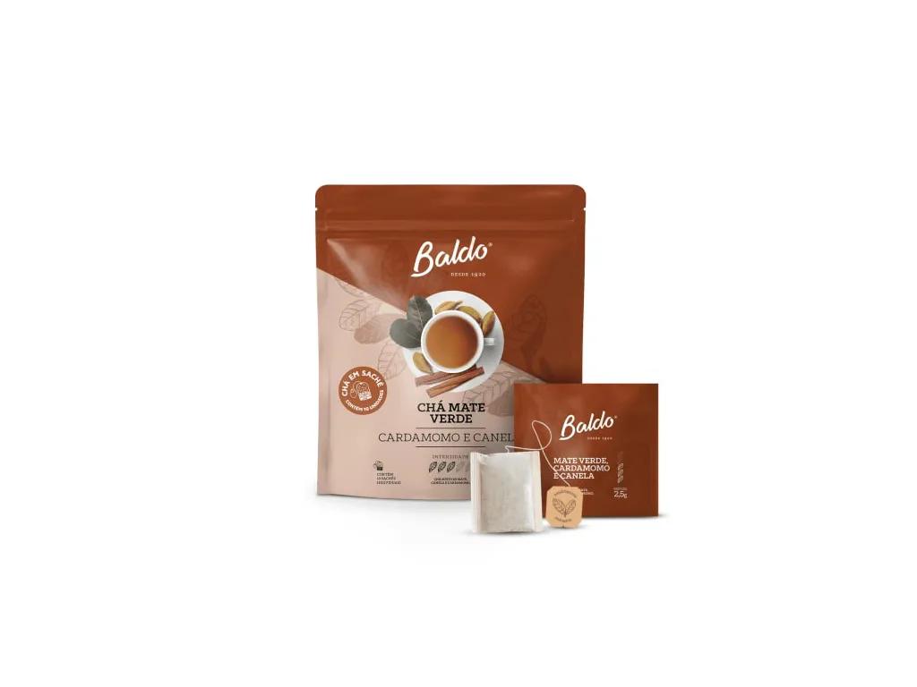 Baldo Teabag Verde Abacaxi un Gengibre 10x2,5 g