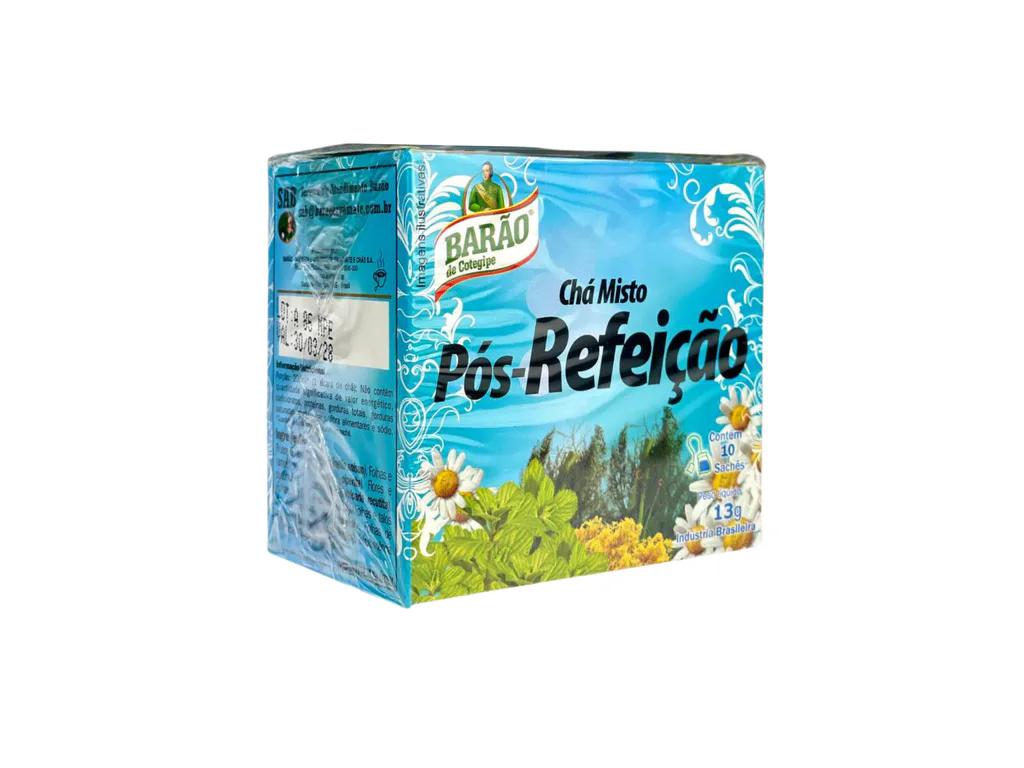 Barao Melnā tēja ar čili un ciedru 10 paciņas