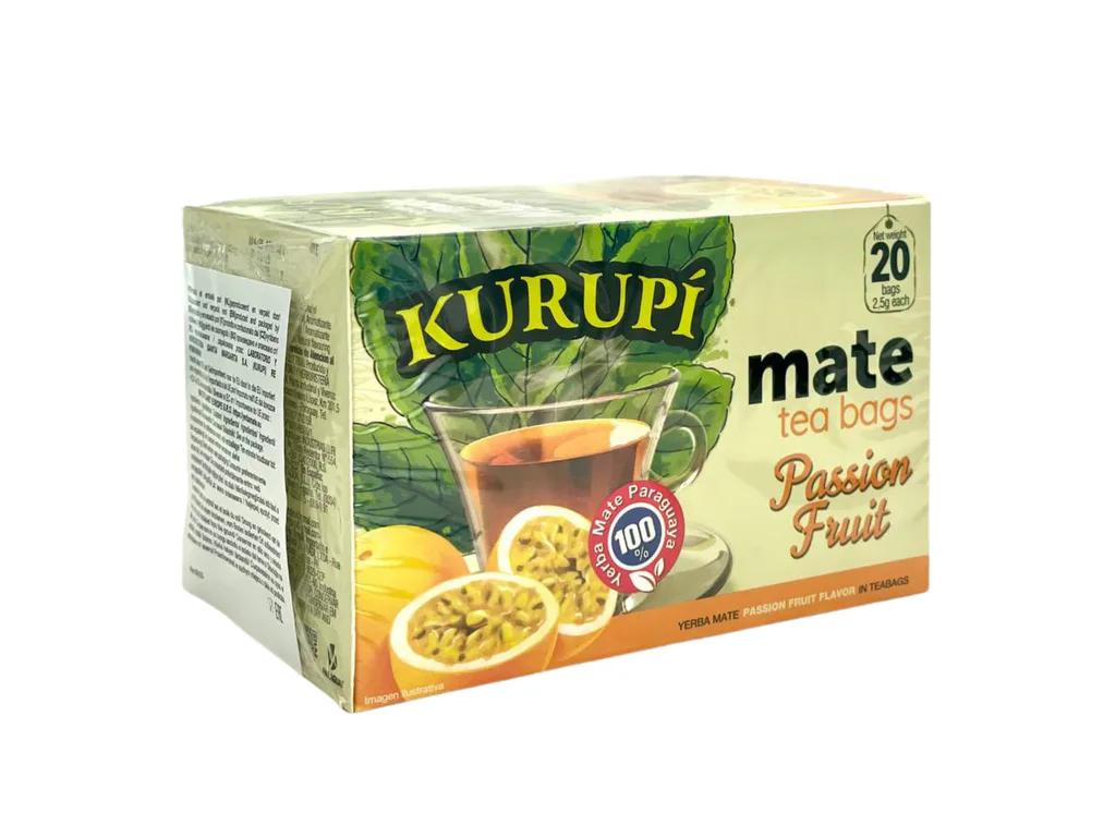 Kurupi tējas paciņas 20x2,5 g Pasiflora