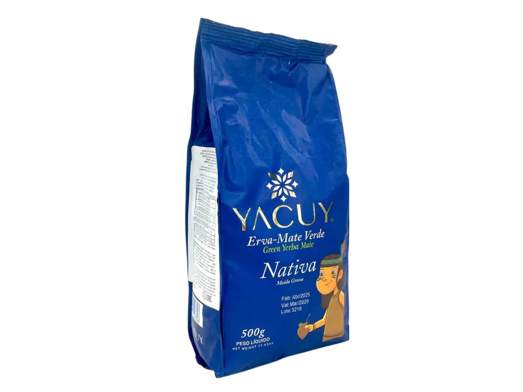 Yacuy Zaļā Yerba Mate Nativa Moida Grossa 500 g Chimarrao