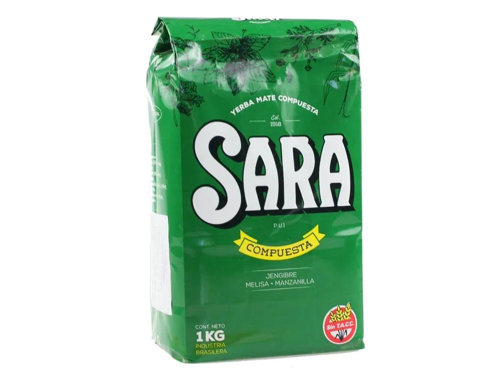 Sara Verde Compuesta PU1 (Jingibre, Melisa, Manzanilla)
