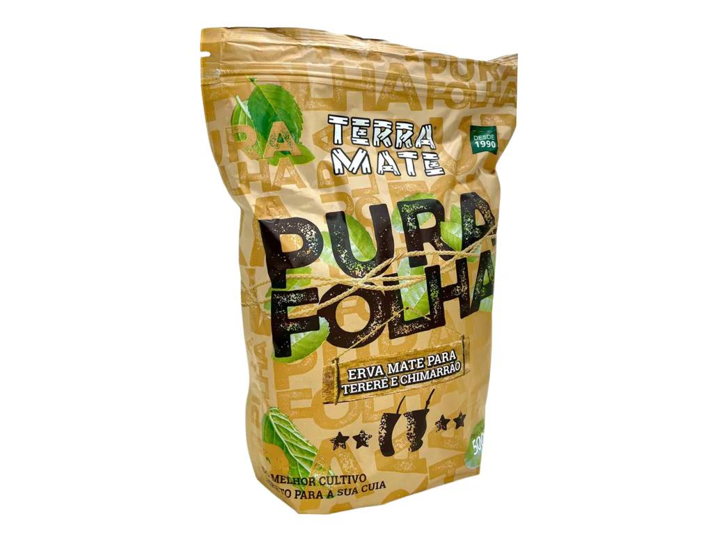 Terra Mate Pura Folha 500 g (TĪRA LAPU ZAĻA)