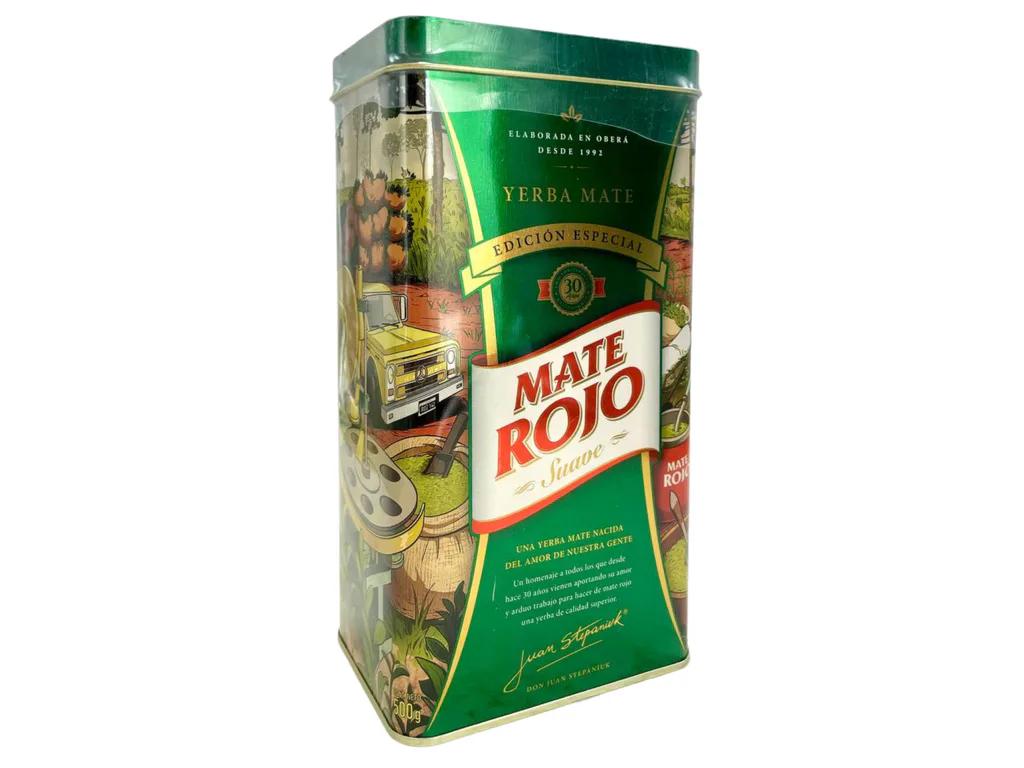 Mate Rojo Traditional Tin 500 g (zils)