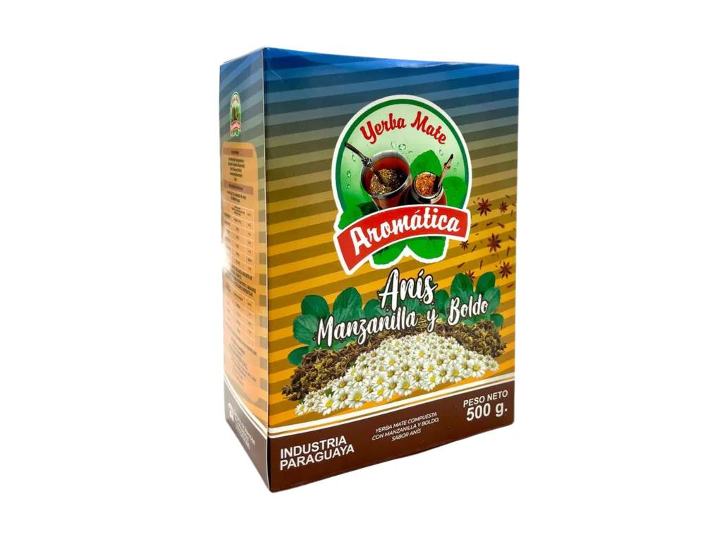 Sara Verde Compuesta PU1 (Jingibre, Melisa, Manzanilla) 500 g (zaļš)