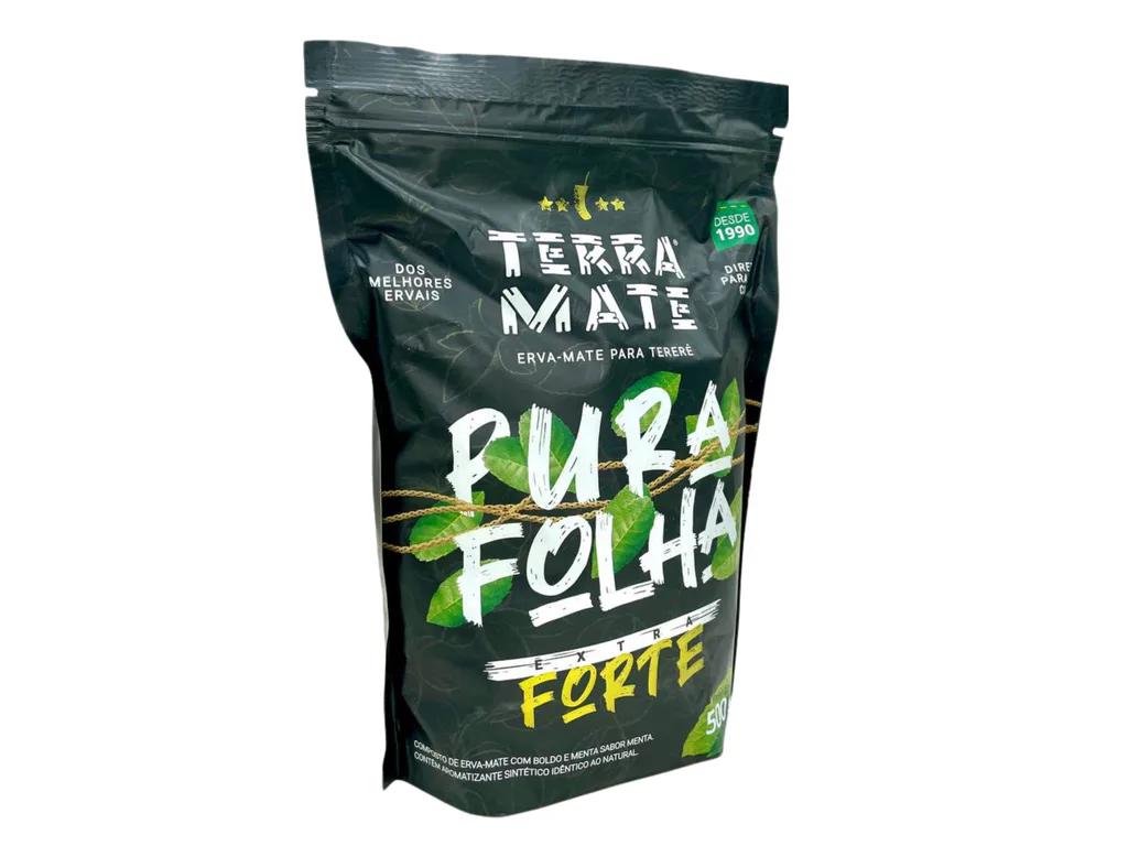 Terra Mate Tererē Pura Folha - Īpaši Spēcīga,