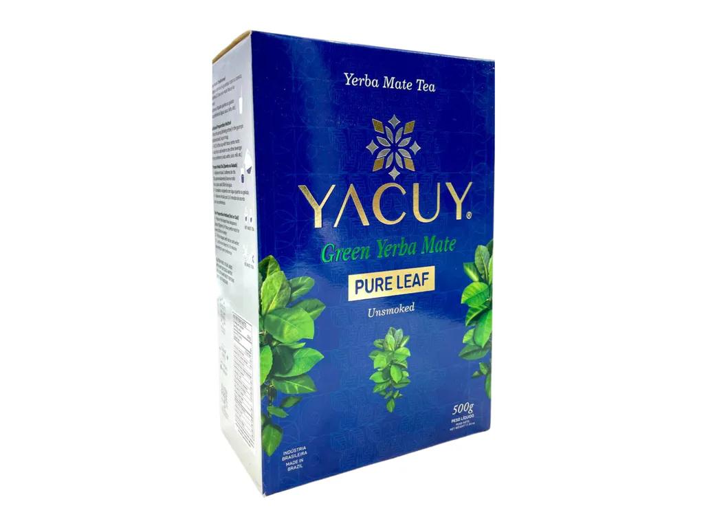 Yacuy zaļā Yerba Mate PURE LEAF 500 g vakuumēta