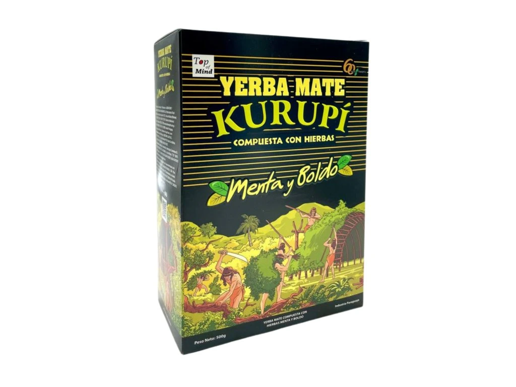 Kurupi Menta Boldo image 1 – Yerba Mate tēja