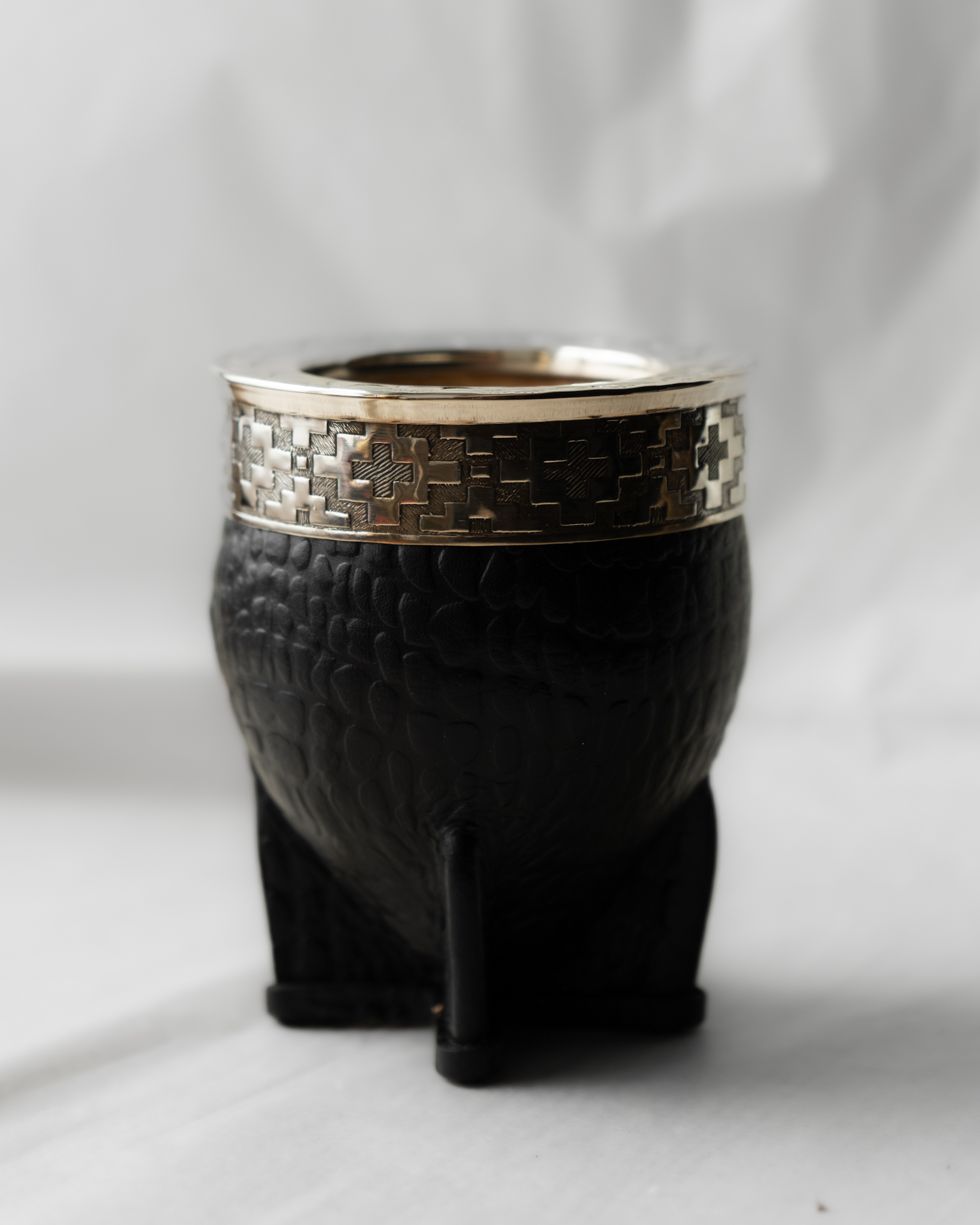Black Imperial Perito Yerba Mate Gourd image 1
