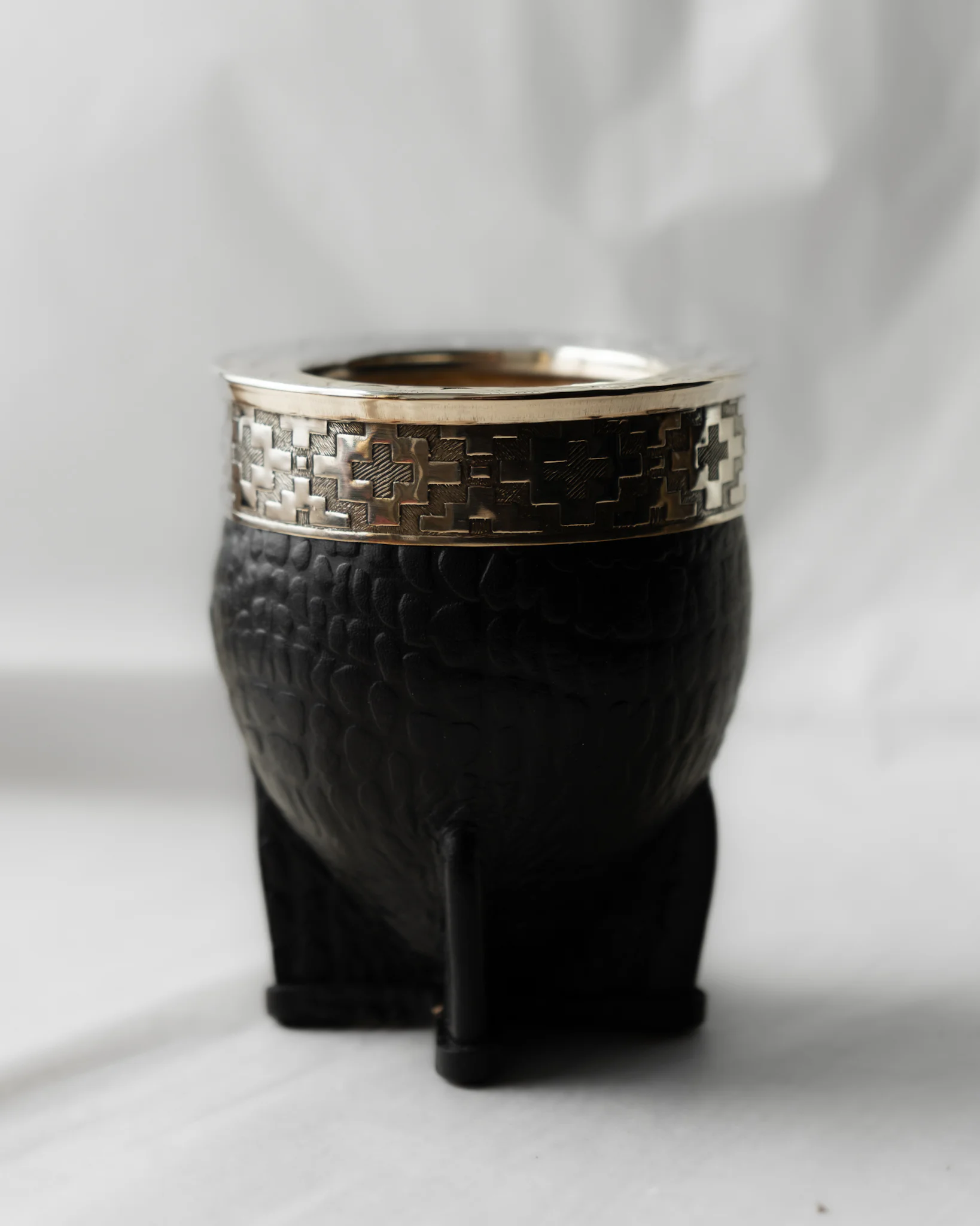 Black Imperial Perito Yerba Mate Gourd