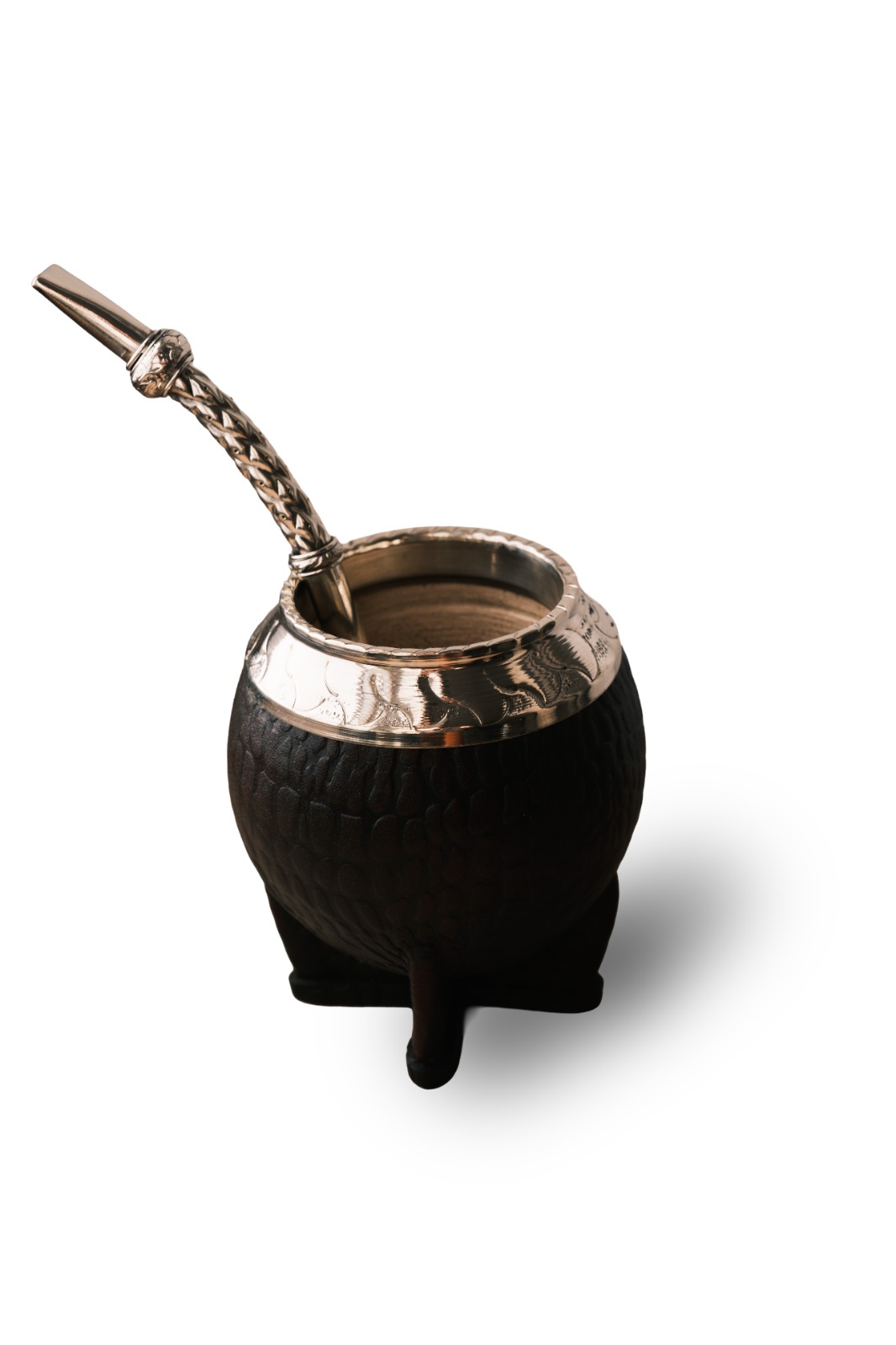 Brown Torpedo Iguazu Yerba Mate Gourd image 1
